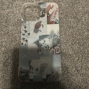 iphone 12 pro case. beach theamed